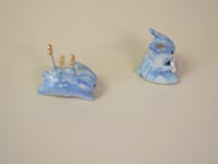 Image 3 of Blue Swirled Bunnies - choose one 