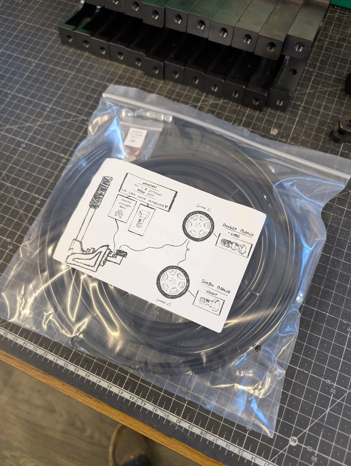 Image of 350z & G35 dual caliper service