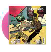 Image 2 of Burrito Wars - 4 Way split - 7"