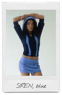 Image 1 of the SIREN polo in blue