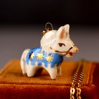 Gossiping Horse Necklace