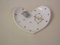 Image 1 of Hearts on Hearts Ring Dish 