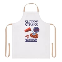 Image 1 of Sloppy Steaks Funny Cooking Apron