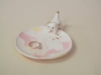 Image 1 of Stepping Kitten Ring Dish 