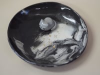Image 1 of Dark Swirled Ring Dish 