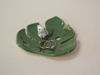 Image 2 of Monstera Leaf Ring Dish 