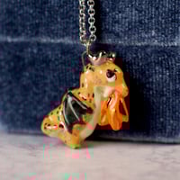 Tan Wyvern Necklace