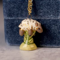 Black Faced Vegetable Lamb Necklace
