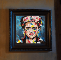 Image 4 of Original Acrylic Painting "Frida"