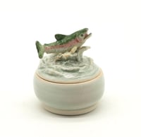Image 1 of Leaping Fish Trinket Box