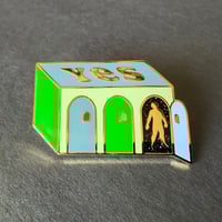 Image 1 of Khruangbin Evan’s Third Room YES! Enamel Pin, Limited Run of 88