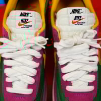 Image 4 of Sacai X Nike LD Waffle Pine Green