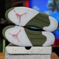 Image 3 of Air Jordan 5 Olive 