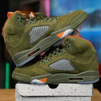 Image 2 of Air Jordan 5 Olive 