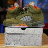 Image 1 of Air Jordan 5 Olive 