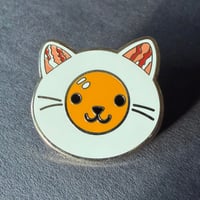 Image 1 of Breakfast Kitty Enamel Pin