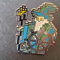 Image 2 of Ice Wizard Enamel Pin