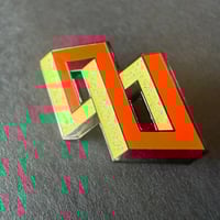 Image 2 of Impossible Object Enamel Pin