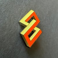 Image 1 of Impossible Object Enamel Pin