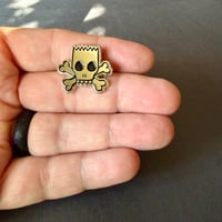 Image 3 of Vintage Bart Simpson Skateboard Enamel Pin