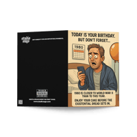 Image 5 of Welcome to the Past, Grandpa - Birthday Greeting card