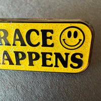 Image 5 of Grace Happens Enamel Pin, Glitter or No Glitter Variants