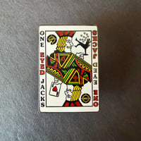 Image 1 of Twin Peaks One Eyed Jacks Enamel Pin