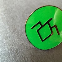 Image 2 of Twin Peaks Owl Cave Enamel Pin: Glow-in-the-Dark 