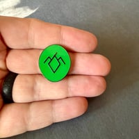 Image 3 of Twin Peaks Owl Cave Enamel Pin: Glow-in-the-Dark 