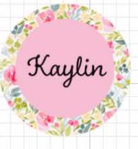 Image 2 of 6 pack of floral circle stickers