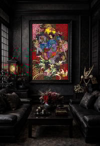 Image 1 of “TOMOE GOZEN”   FULL SIZE  56” x  36”  Giclée Print