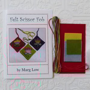 Image of Felt Scissor Fob