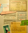 OUTSTANDING TICKETS TO SEVEN DIFFERENT WORLD'S FAIRS