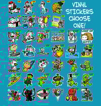 Vinyl Stickers (Choose 1)