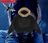 batrav3 fur hoodie 