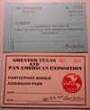 THIS LOT OF 6 WORLD'S FAIR & EXPO TICKETS INCLUDED SEVERAL SCRCE ONES!