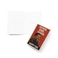 Image 4 of Father. King. Legend. - Fathers Day / Birthday Greeting card