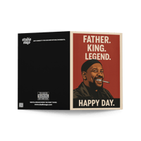 Image 5 of Father. King. Legend. - Fathers Day / Birthday Greeting card