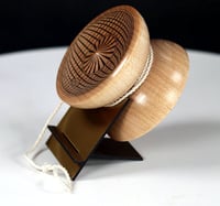 Image 4 of Hard Maple yo-yo, #2026-042