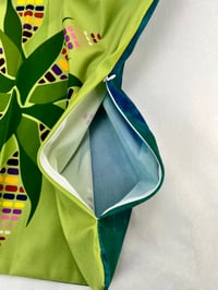 Image 3 of Sacred Corn Mandala Throw Pillow Cover: Soft Touch Mexican Decor