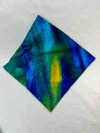 Image 4 of Sacred Corn Mandala Throw Pillow Cover: Soft Touch Mexican Decor