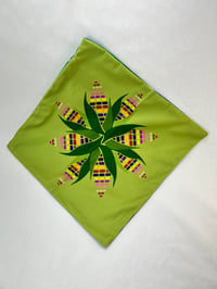 Image 5 of Sacred Corn Mandala Throw Pillow Cover: Soft Touch Mexican Decor