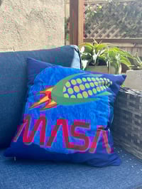 Image 1 of NASA MASA Throw Pillow Cover: Mexican Decor, Soft Touch Fabric