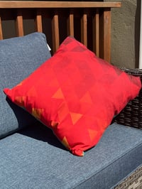 Image 2 of Mayan Calendar, Mexican style throw pillow cover