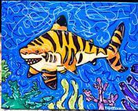 Tiger Shark Painting 