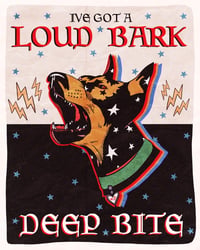 Loud Bark 8x10 print 