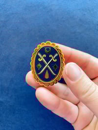 Image 3 of Heraldry Hard Enamel Pin 