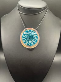 Image 2 of Hollow disc pendant COLLAB