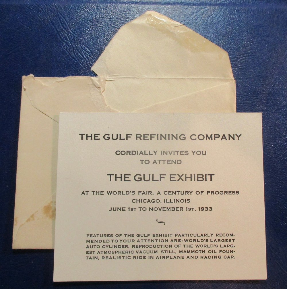 TWO OUTSTANDING PIECES FROM THE 1933 CENTURY OF PROGRESS (COP)