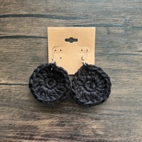 Image 3 of Crochet Round Earrings
